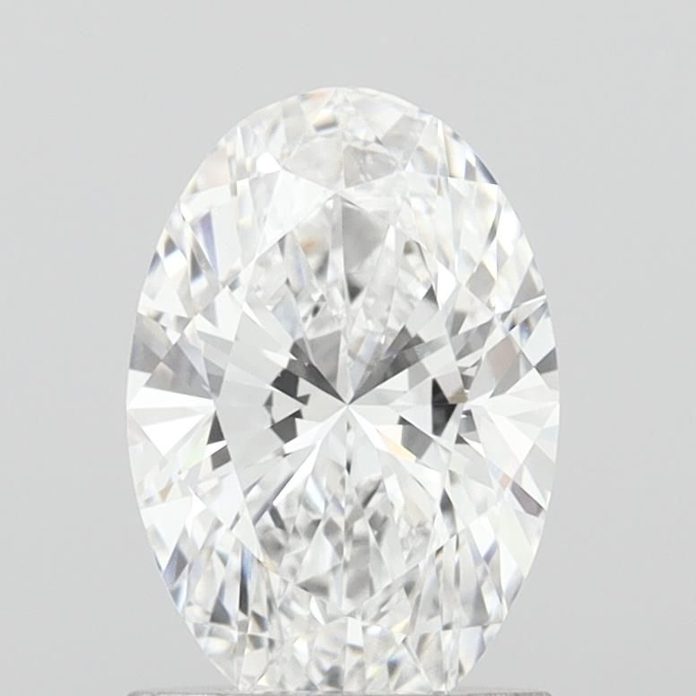1.37 ct. oval Lab Grown Diamond front image