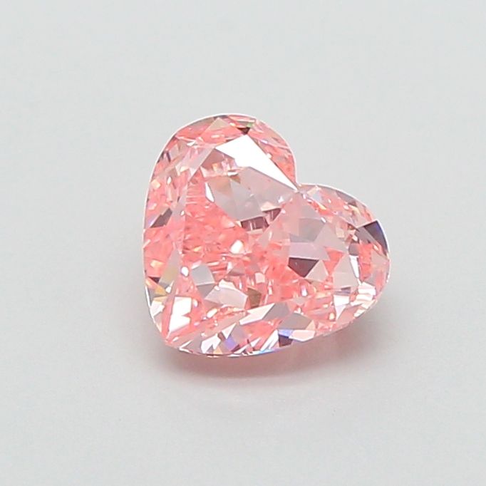 0.95 CT Fancy Vivid Pink CUSHION MODIFIED