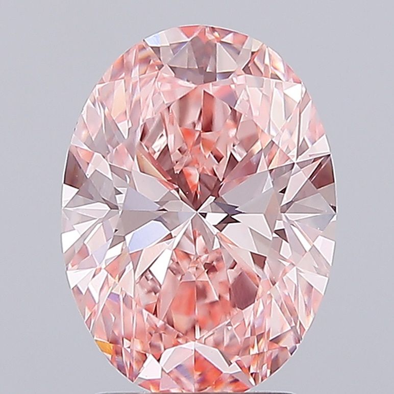 3.00 ct. oval Lab Grown Diamond front image