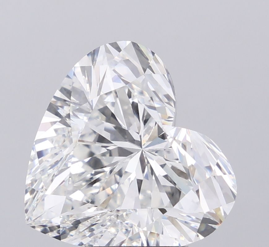 7.54 ct. heart Lab Grown Diamond front image
