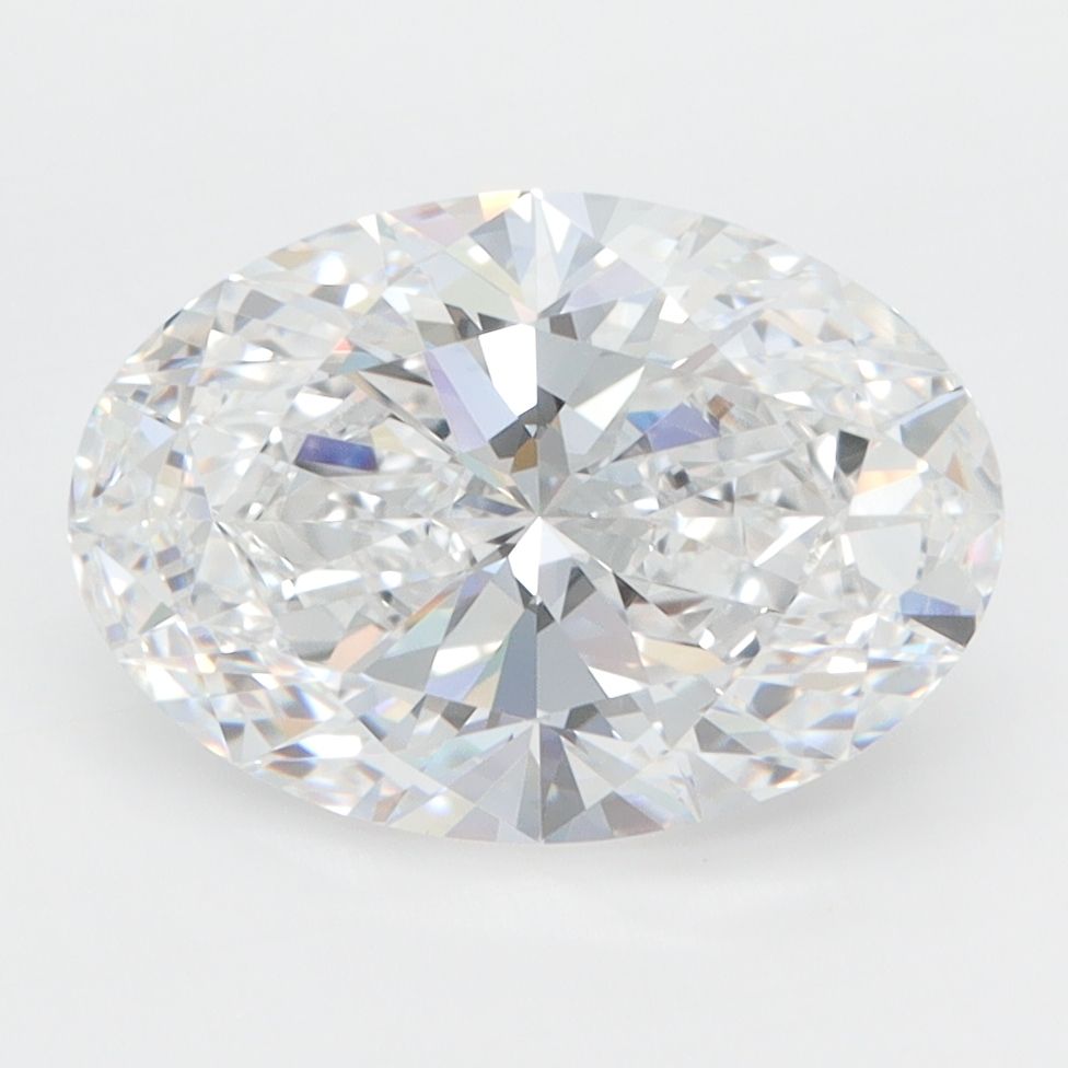 3.08 ct. oval Lab Grown Diamond front image