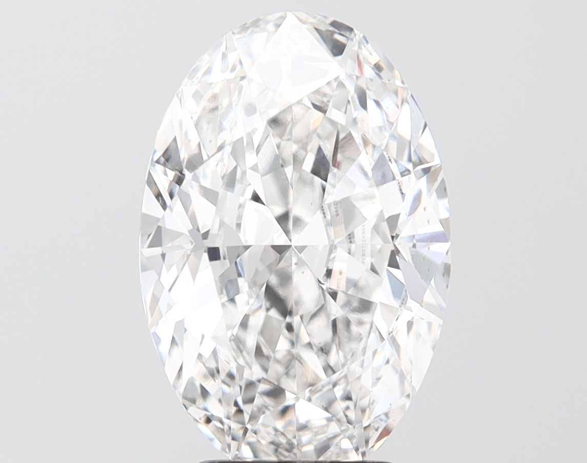4.02 ct. oval Lab Grown Diamond front image