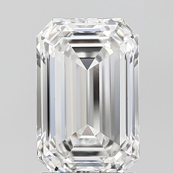 2.55 ct. emerald Lab Grown Diamond front image