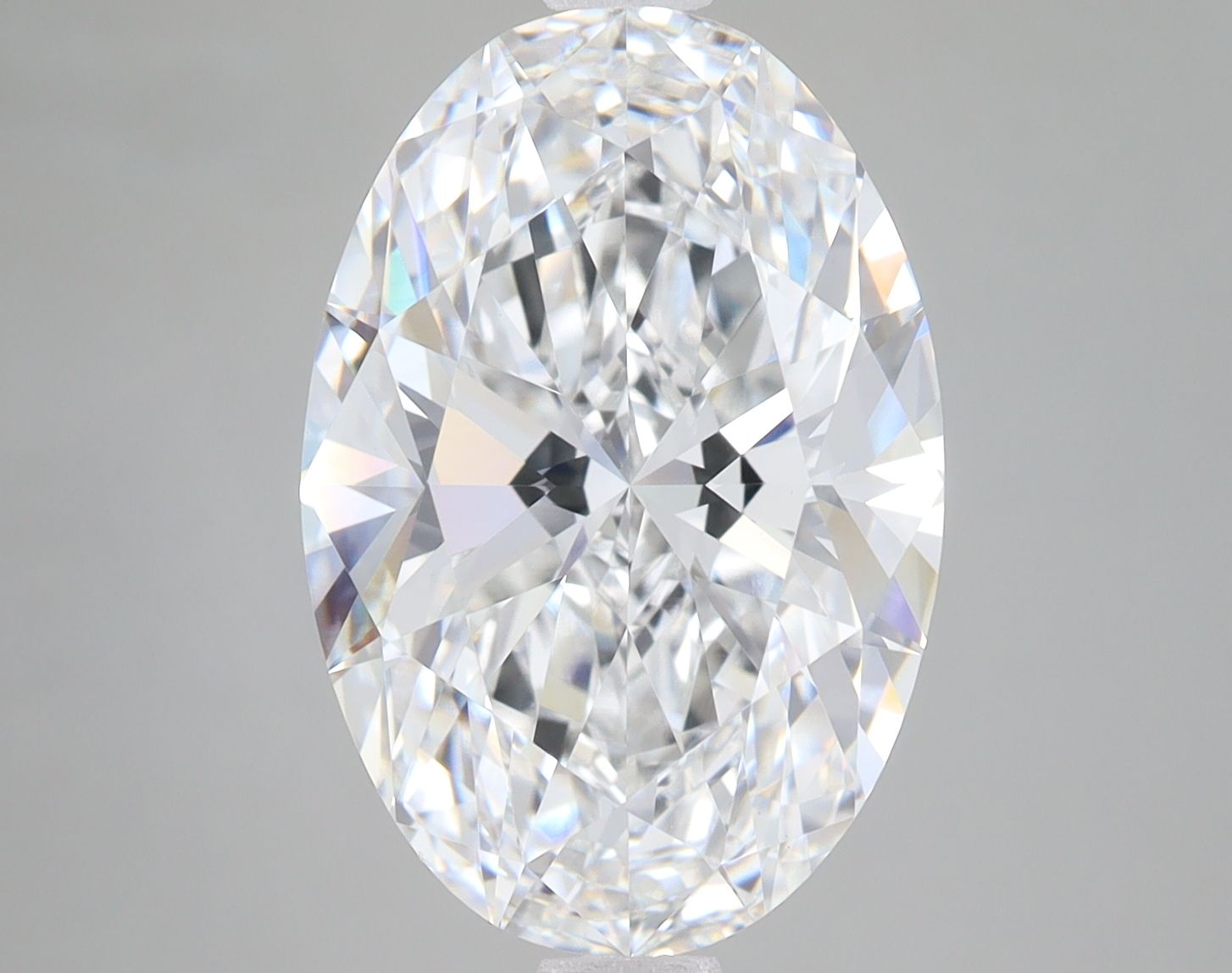 6.74 ct. oval Lab Grown Diamond front image