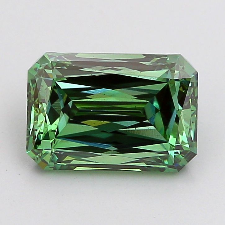 2.02 CT Fancy Vivid Green RADIANT