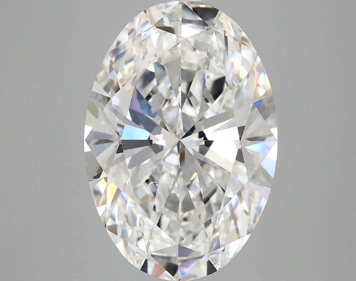 3.92 ct. oval Lab Grown Diamond front image