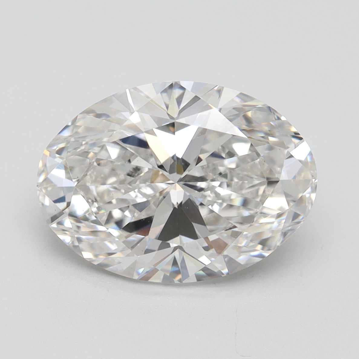4.04 ct. oval Lab Grown Diamond front image