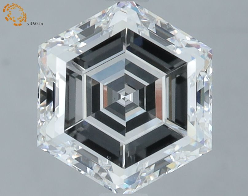 2.25 ct lab-grown Hexagonal Diamond
