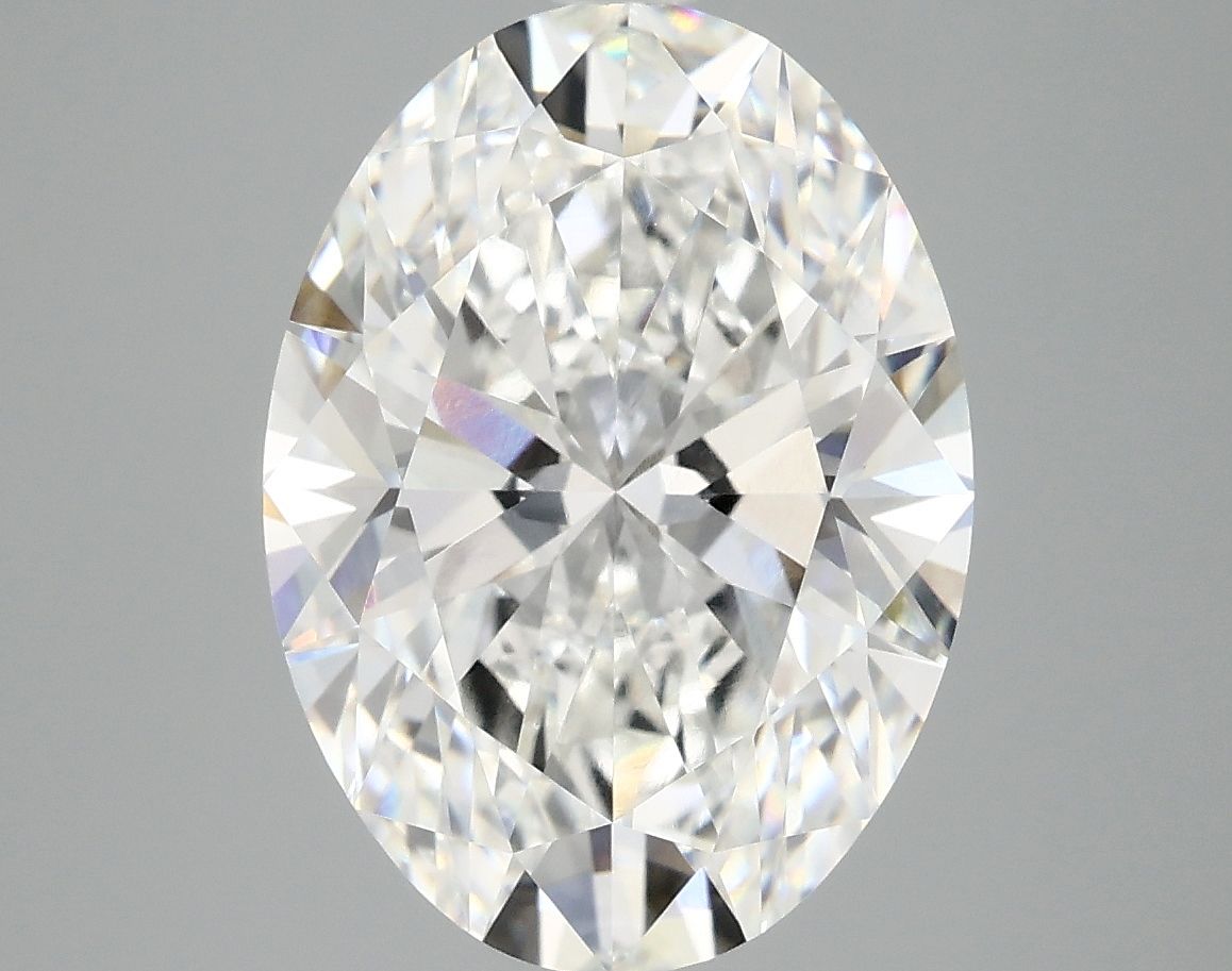 5.09 ct. oval Lab Grown Diamond front image