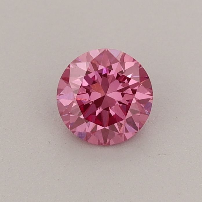 0.38 CT Fancy Vivid Pink ROUND