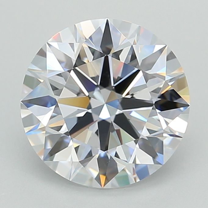 Diamant Rond 3.04 ct - Couleur D - Pureté VVS1