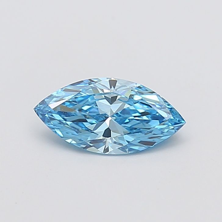 1.01 CT Fancy Vivid Blue MARQUISE