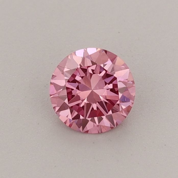 0.38 CT Fancy Vivid Pink ROUND