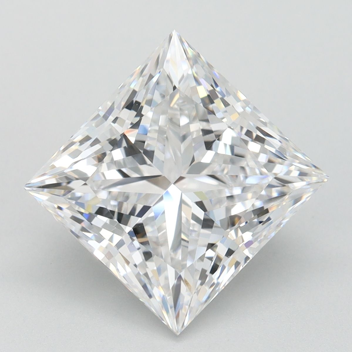 4.09 ct. princess Lab Grown Diamond front image