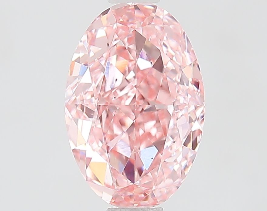 1.5 CT Fancy Vivid Pink OVAL