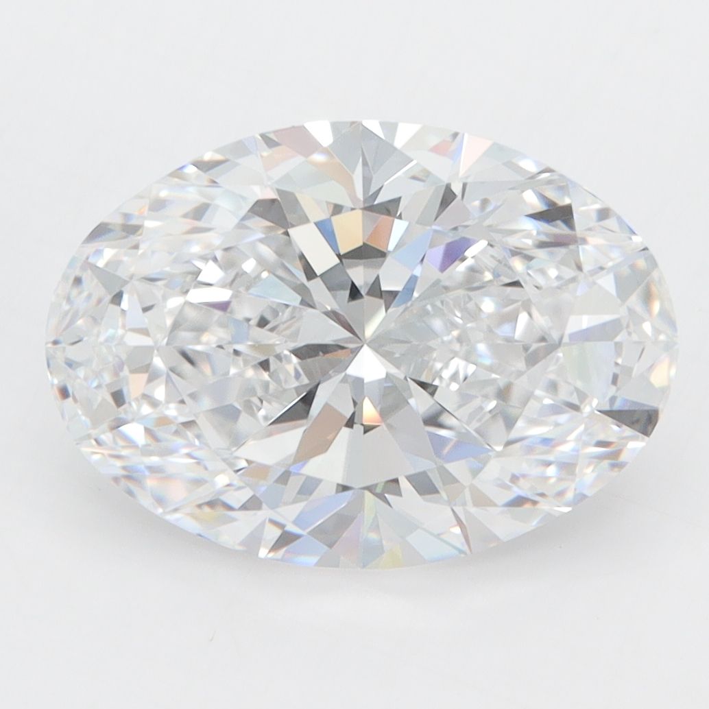4.08 ct. oval Lab Grown Diamond front image