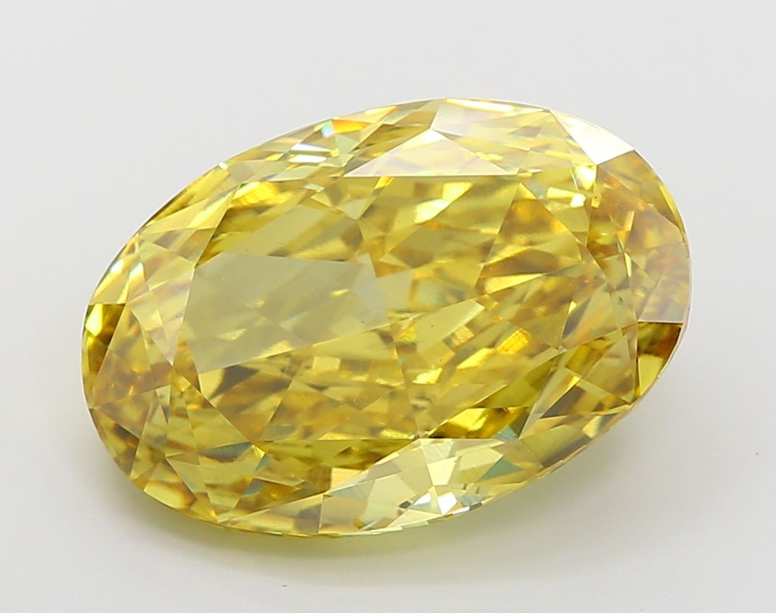 9.04 ct. oval Lab Grown Diamond front image