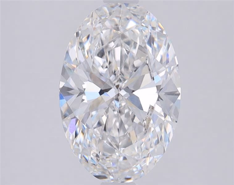 4.53 ct. oval Lab Grown Diamond front image