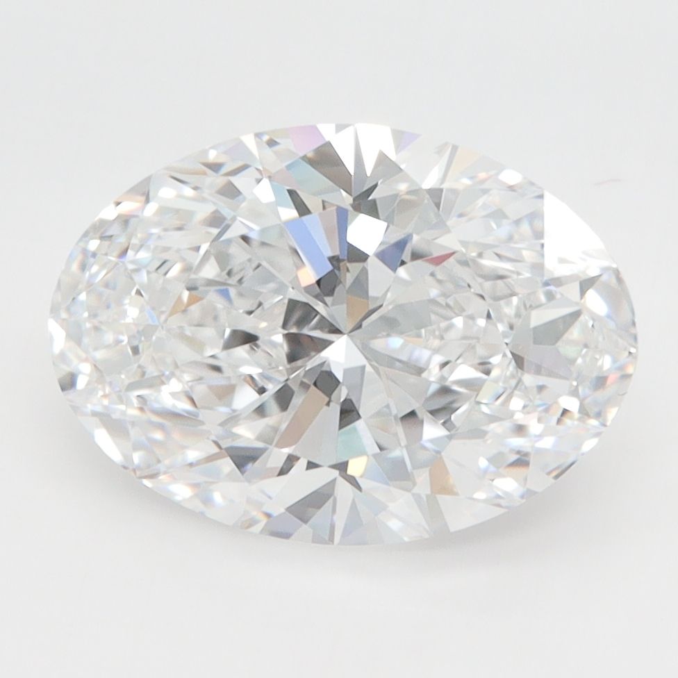 3.06 ct. oval Lab Grown Diamond front image