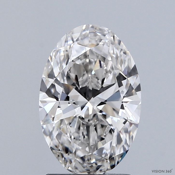 1.61 ct. oval Lab Grown Diamond front image