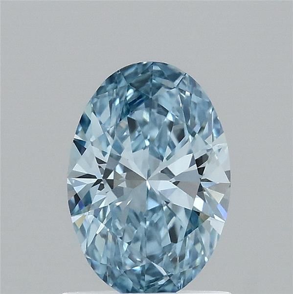 1.01 CT Fancy Vivid Blue OVAL