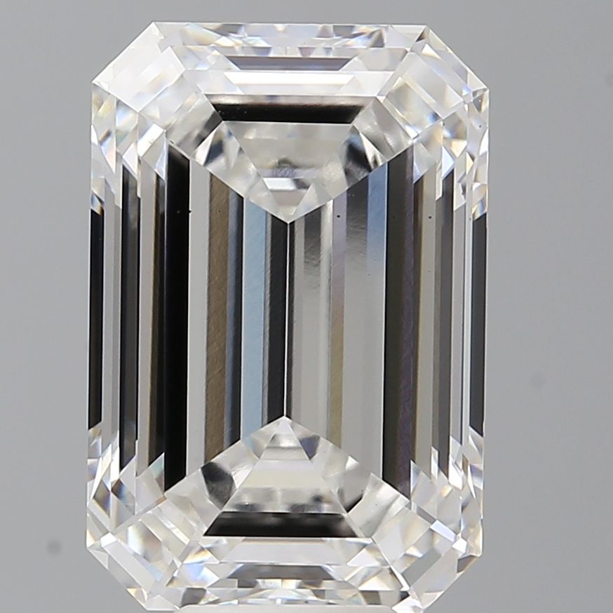 9.58 ct. emerald Lab Grown Diamond front image