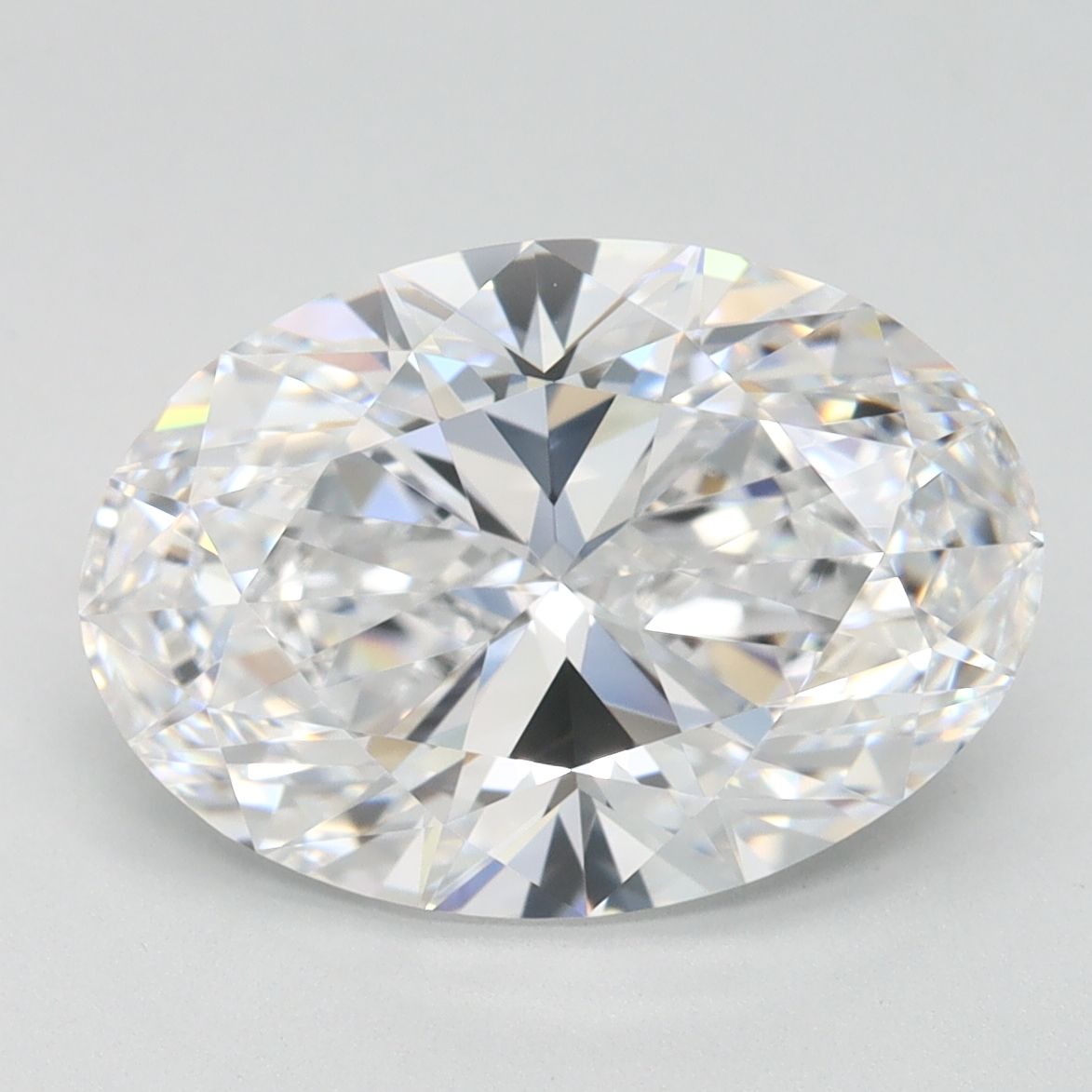 3.46 ct. oval Lab Grown Diamond front image