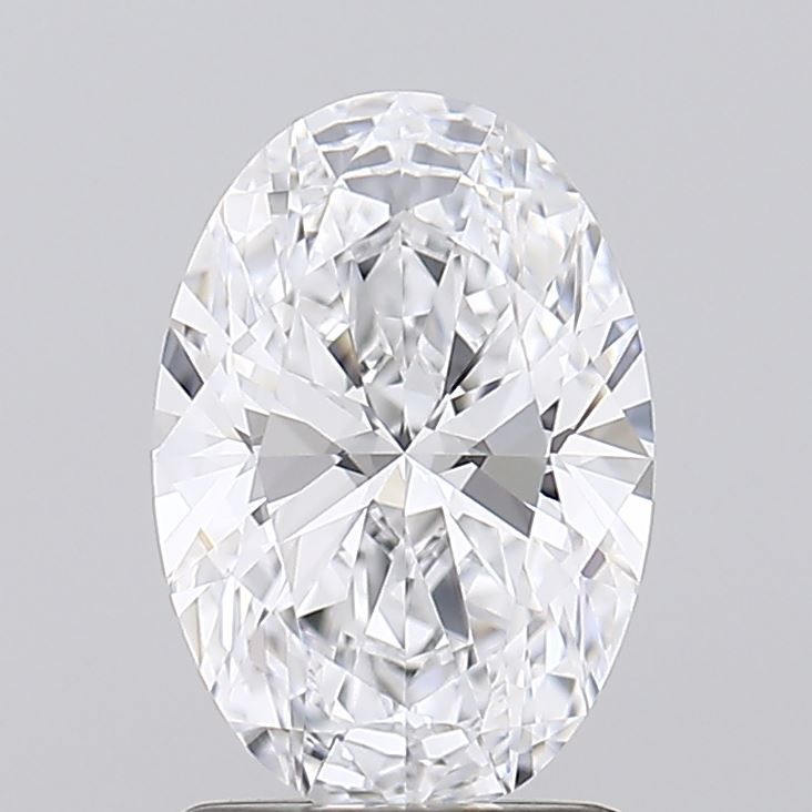 1.35 ct. oval Lab Grown Diamond front image