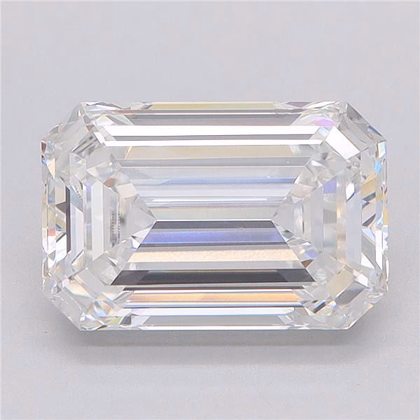 5.04 ct. emerald Lab Grown Diamond front image
