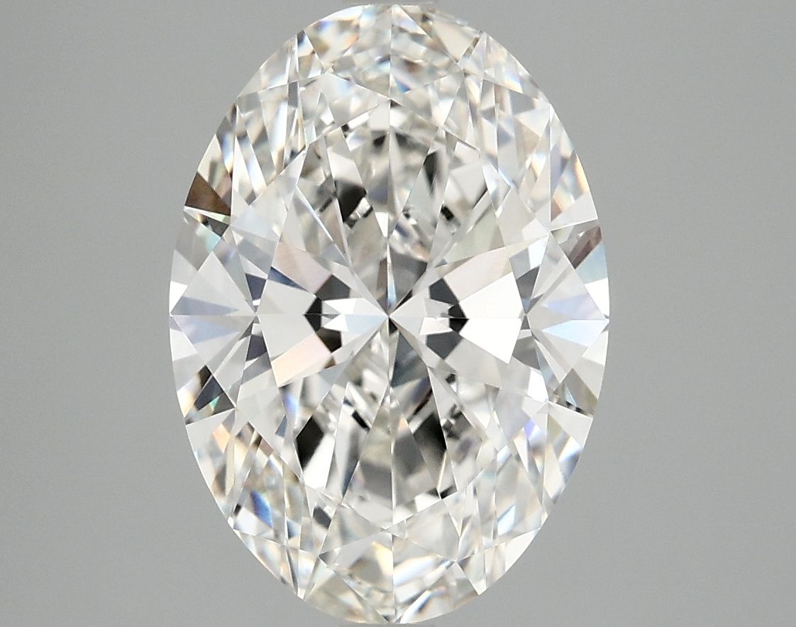 4.09 ct. oval Lab Grown Diamond front image