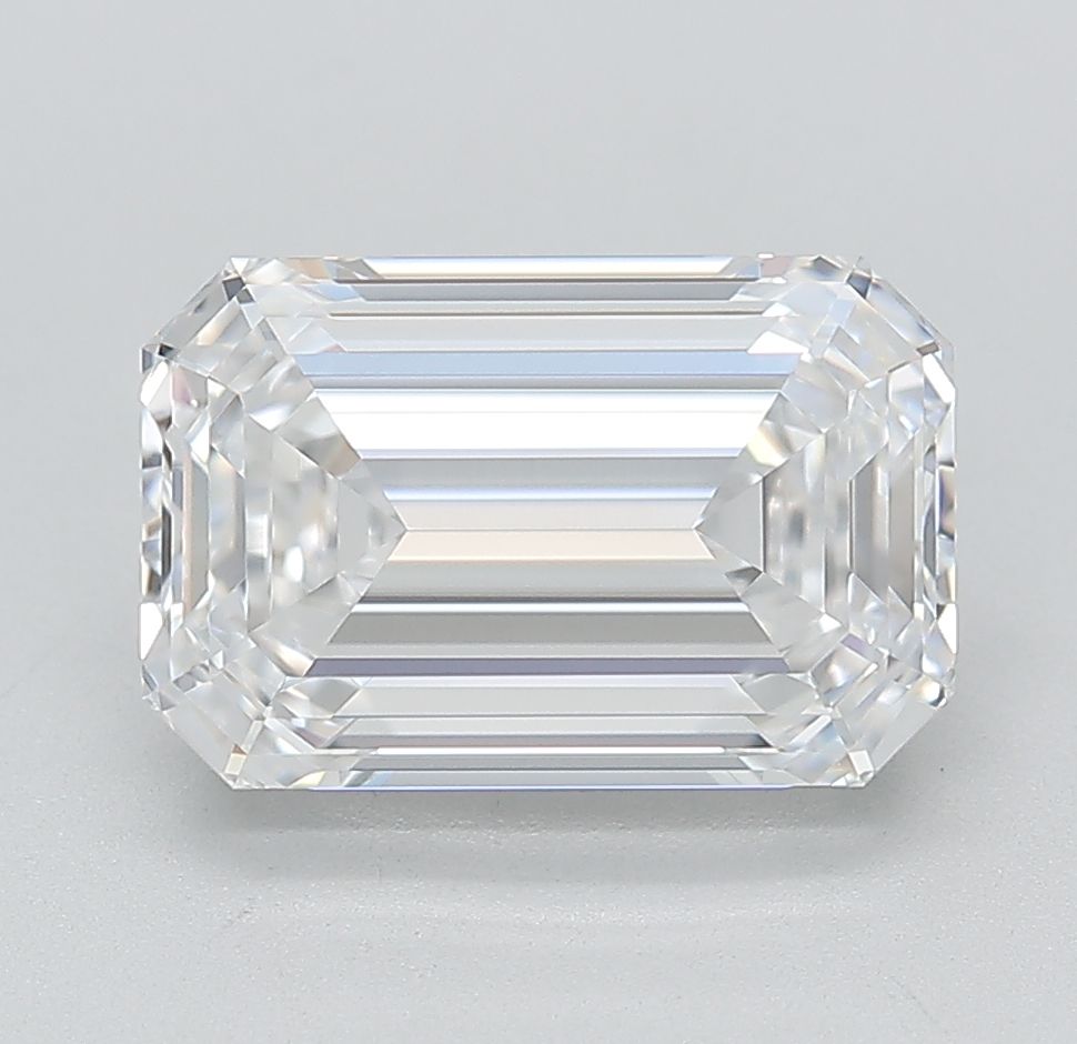 3.62 ct. emerald Lab Grown Diamond front image