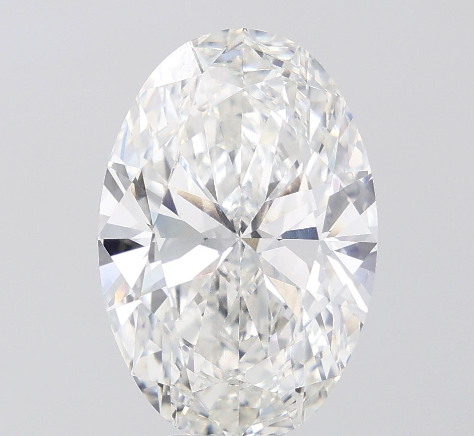 6.55 ct. oval Lab Grown Diamond front image
