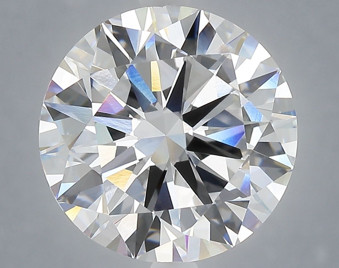 6.02 ct. round Lab Grown Diamond front image