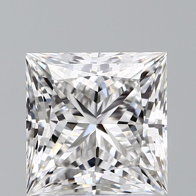 2.08 ct. princess Lab Grown Diamond front image