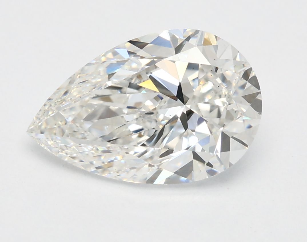 2.10 ct. pear Lab Grown Diamond front image