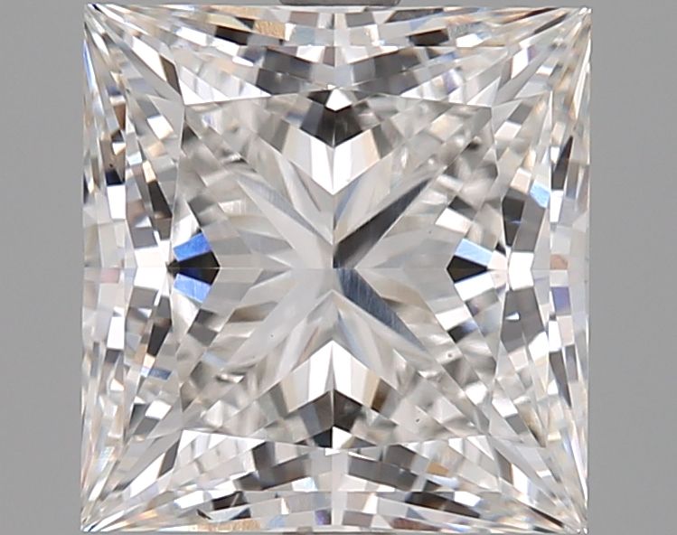 3.59 ct. princess Lab Grown Diamond front image