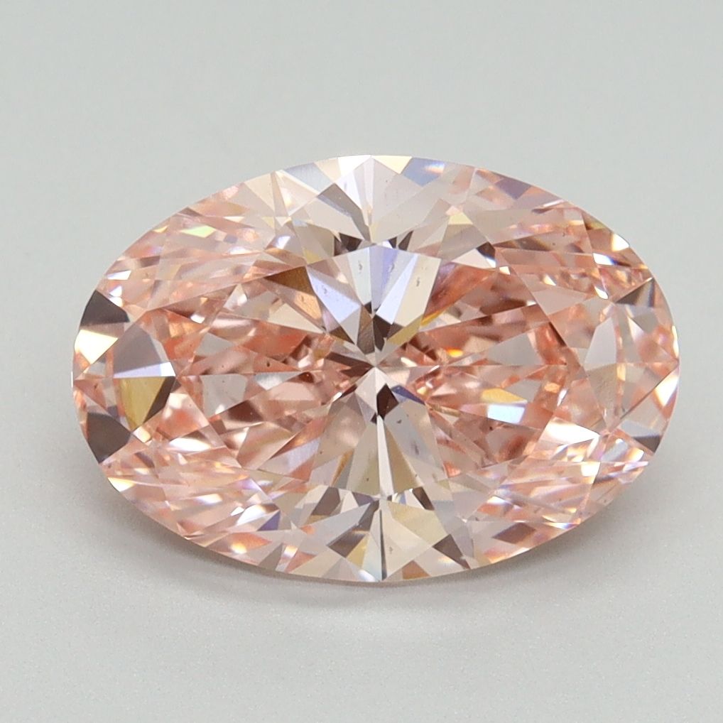 3.04 ct. oval Lab Grown Diamond front image