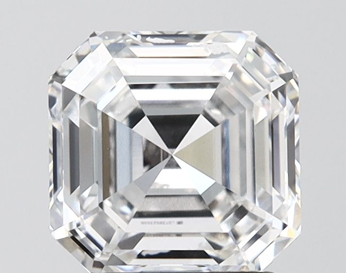 2.58 ct lab-grown Asscher Diamond