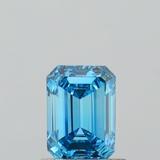 0.94 CT Fancy Vivid Blue EMERALD