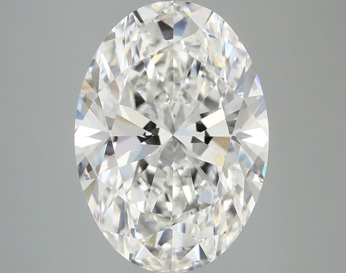 3.89 ct. oval Lab Grown Diamond front image