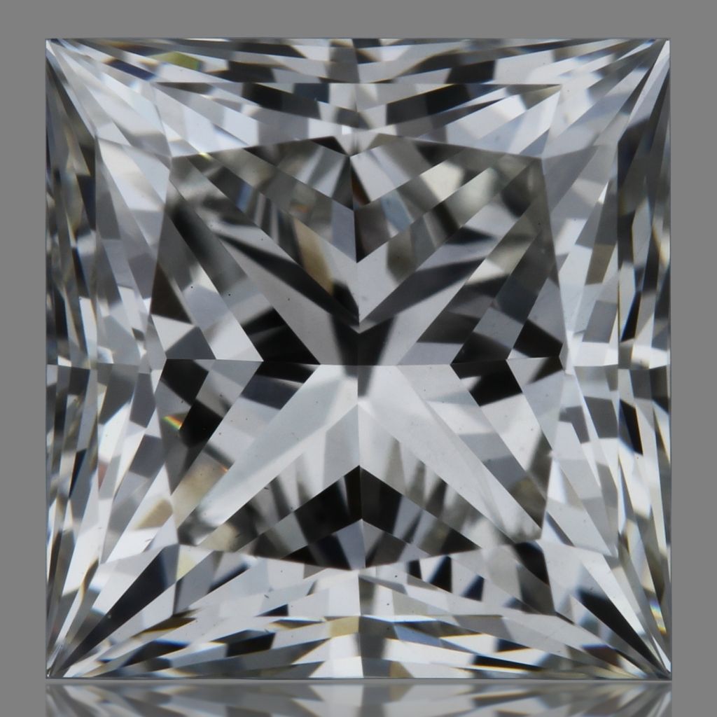 1.86 ct. princess Lab Grown Diamond front image