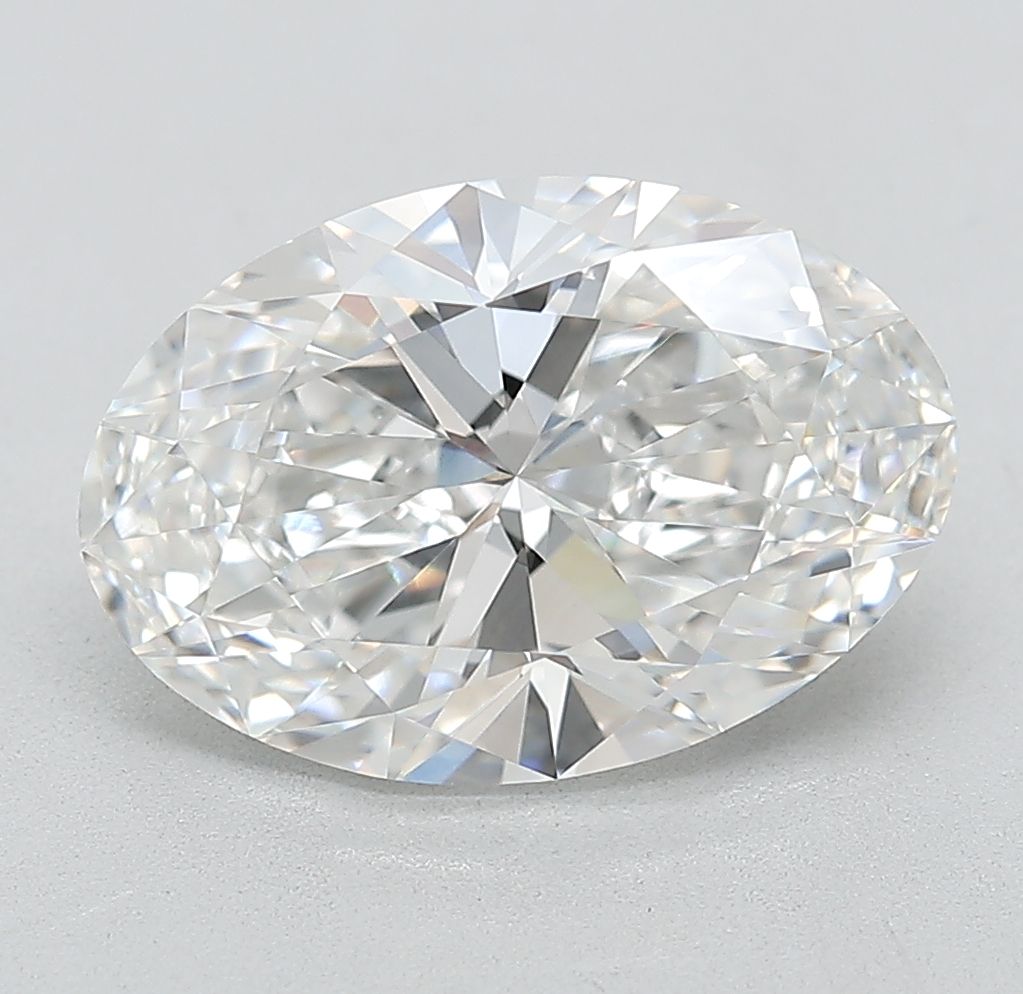3.08 ct. oval Lab Grown Diamond front image