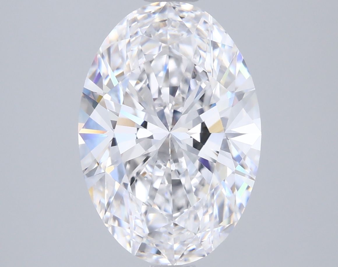 3.01 ct. oval Lab Grown Diamond front image