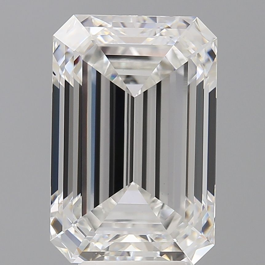 7.51 ct. emerald Lab Grown Diamond front image