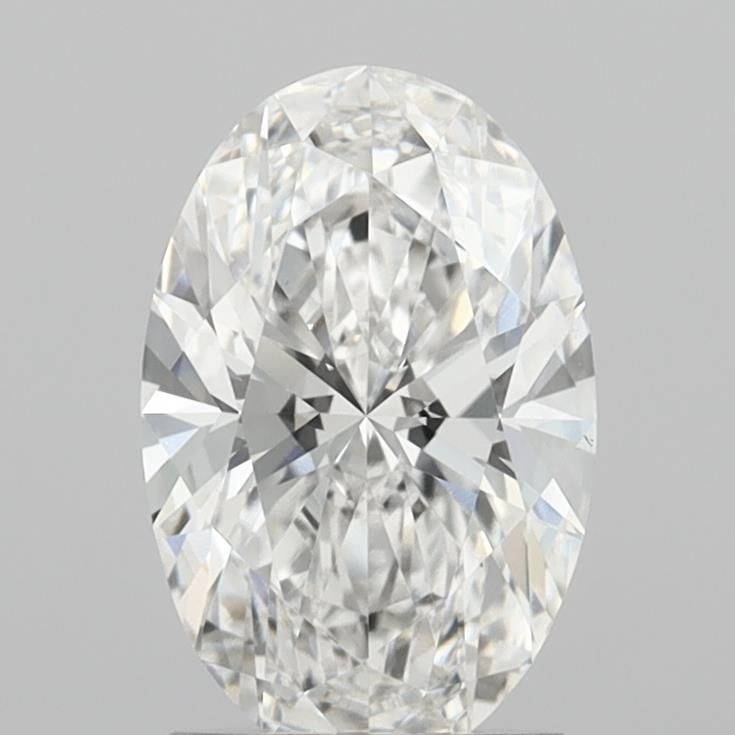 2.01 ct. oval Lab Grown Diamond front image