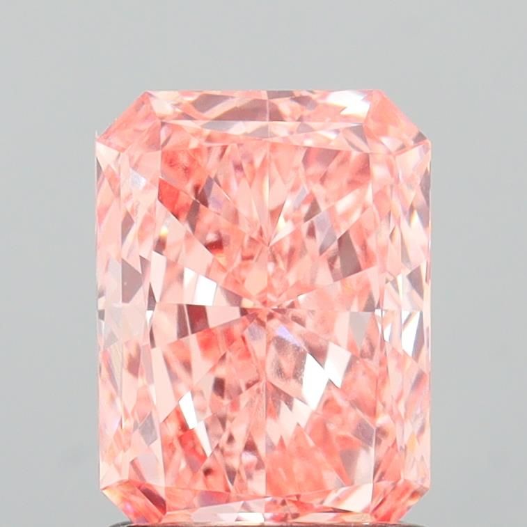 1.58 CT Fancy Vivid Pink RADIANT
