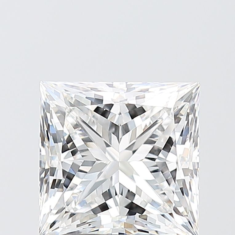 3.10 ct. princess Lab Grown Diamond front image