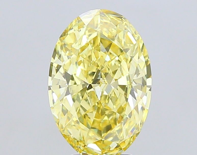 5.19 ct. oval Lab Grown Diamond front image