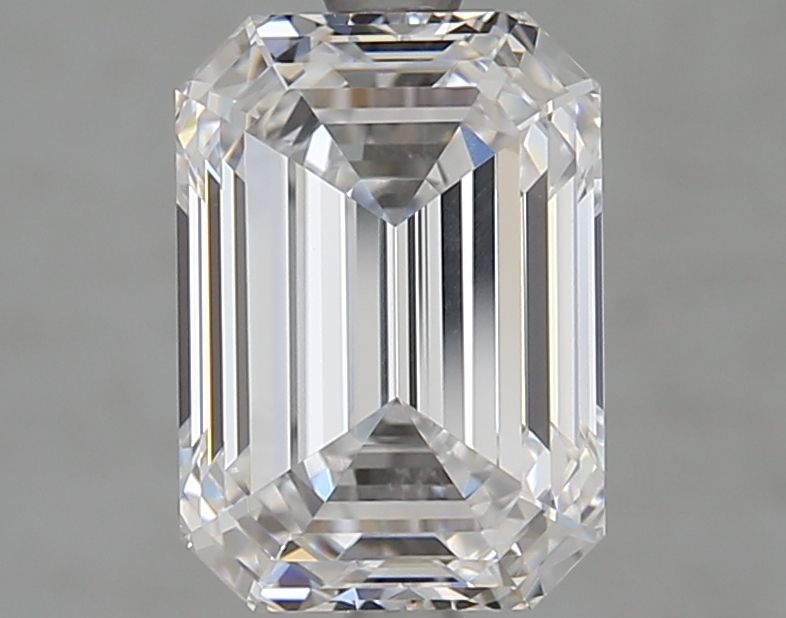 Diamant Émeraude 3.18 ct - Couleur D - Pureté VVS1