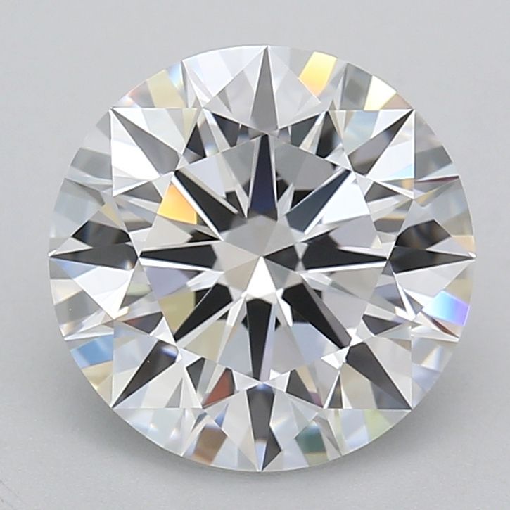 Diamant Rond 3.07 ct - Couleur D - Pureté VVS1
